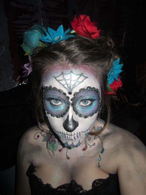 Halloween Costume Day Of The Dead Sugar Skull Halloween