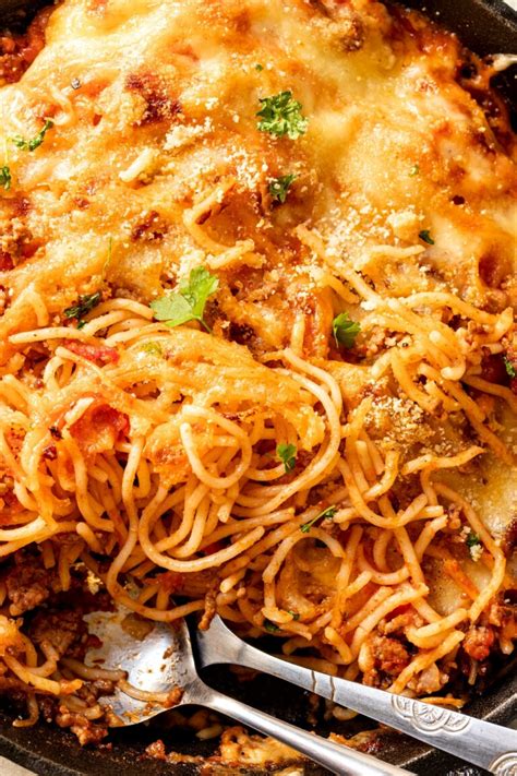 Fried Spaghetti Easy One Pan Recipe