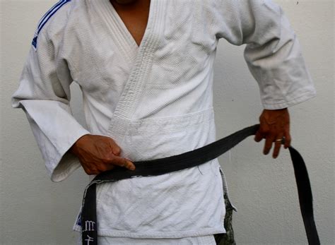 How To Tie A Judo Belt Hawaii Tenri Judo