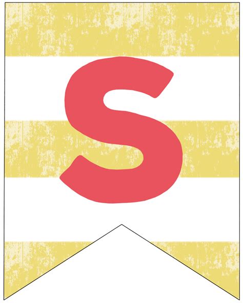 Free Printable Summer Banner Flags - Paper Trail Design