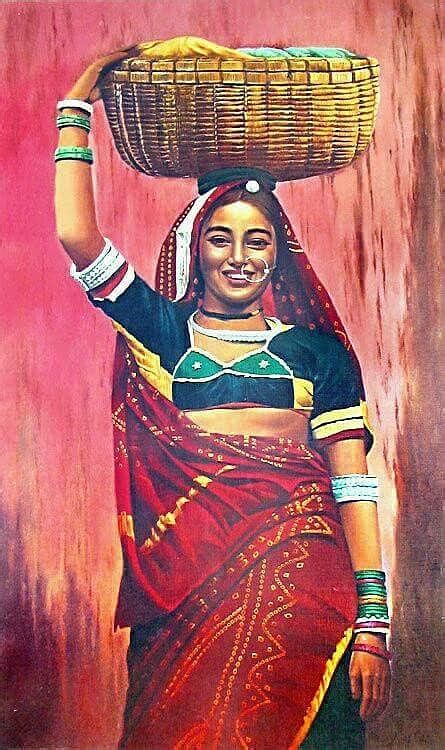 Rajasthani Women Painting By Vishal Gurjar Fine Art America