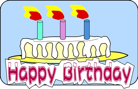 Download 7,575 birthday cake free vectors. Free Birthday Candle Clipart - Public Domain Holiday/Birthday clip art, images and graphics