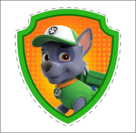 Free Printable Paw Patrol Badge Template Resume Example Gallery