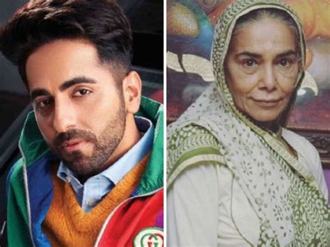 Surekha sikri was born on april 19, 1945 in new delhi, british india. Ayushmann Khurrana wishes speedy recovery for Badhaai Ho ...