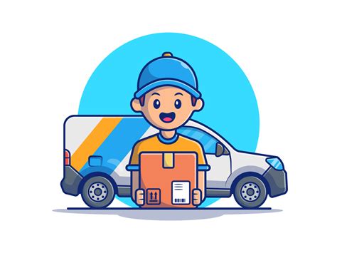 Shipping And Delivery Illustration 📦🚚😹 By Catalyst On Dribbble