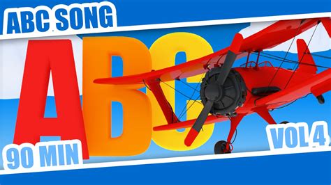 Abc Song Plane Nursery Rhymes Learn The Alphabet Babies Kids