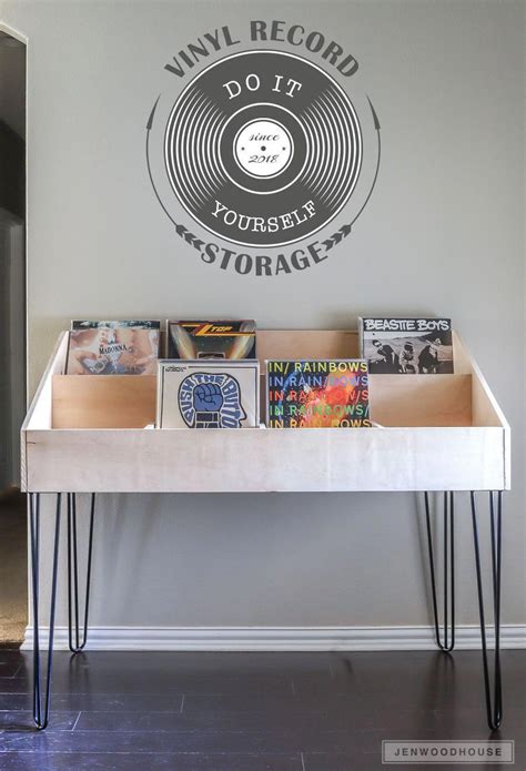 How To Build A Diy Vinyl Record Storage Cabinet Display Bedroomstorage