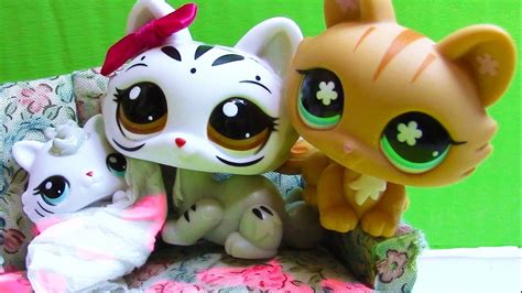 Littlest Pet Shop Mommy And Baby Tiger Petswall
