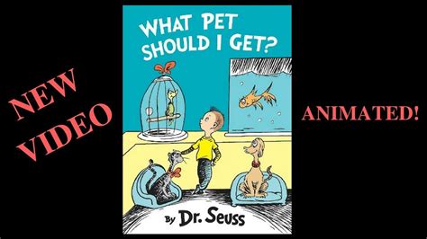 What Pet Should I Get Kids Books Read Aloud Animated Youtube