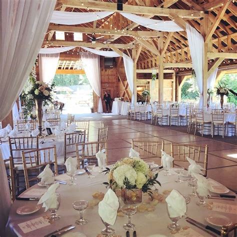The rustic barn vibes and amazing. Blissful Meadows Uxbridge, MA | Massachusetts wedding ...