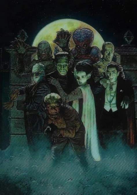 Pin By MARKIEBOI On CREATURE FEATURE Horror Fantasy Universal Monsters Art Horror