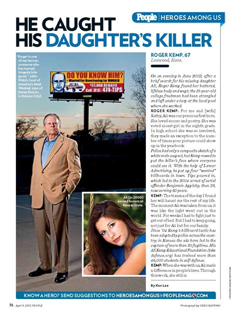 He Caught His Daughters Killer People Magazine Take Defense