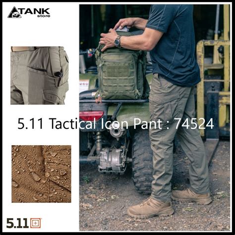 5.11 Tactical Icon Pant 74521 กางเกงขายาวสไตล์แทคติคอลที่มีความทนทาน ...