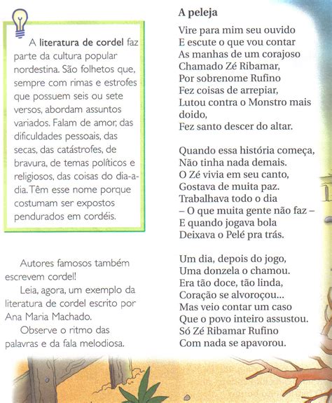 Atividades Sobre Cordel 7 Ano