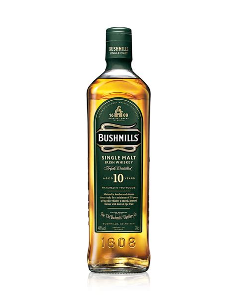 Bushmills 10 Year Old Single Malt Irish Whiskey 750ml Nationwide Liquor