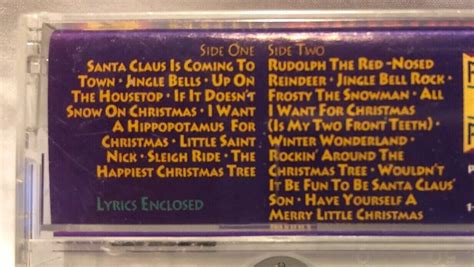 Joanie Bartels Cassette Tape Christmas Magic Audio New Sealed Vtg