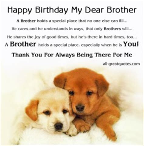 Happy birthday to my cute little brother. Special Brother Quotes. QuotesGram