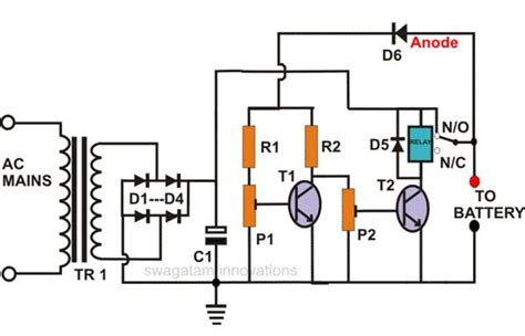 Circuit Diagram Battery Current Direction