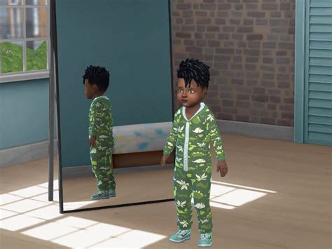 The Sims Resource Dinosaur Sleepsuit