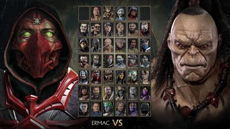 Mortal Kombat GORO SMOKE ERMAC REPTILE SEKTOR FULL Kombat Pack DLC Wishlist And Suggestion