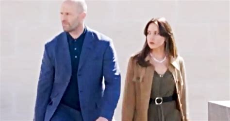 Jason Statham Aubrey Plaza Unite In First Look At Guy Ritchie S New Action Movie