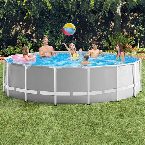 Intex 15ft X 48in Prism Frame Pool Set Intex Pools And Filtration