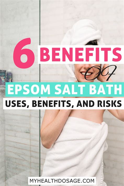 Everyone has heard of the recommendation to have a good soak in a warm bath after a rough day. What is an Epsom salt bath good for? | Salt bath benefits ...