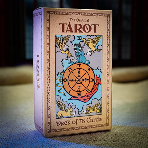 The Original Tarot Deck Tarot Reading Cards And Guide By Da Etsy