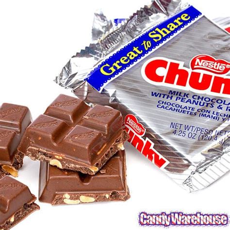 Nestle Chunky Giant Size Candy Bars 12 Piece Box Candy Warehouse