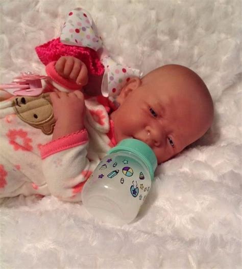 Aww Sweet Baby Girl Reborn Berenguer Preemie Doll W Magnetic Pacifier