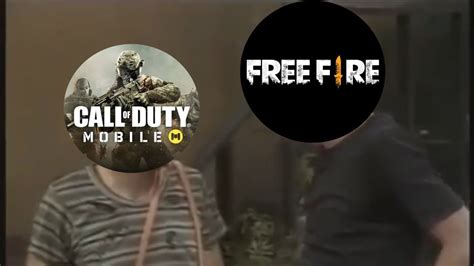 In general, the two those are some outstanding differences between free fire vs call of duty. FREE FIRE VS CALL OF DUTY MOBILE / MEMES COM CHAVES - YouTube