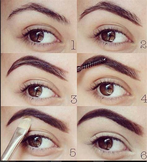 Brow Shaping Tutorials Eye Brows According To Face Shape Awesome