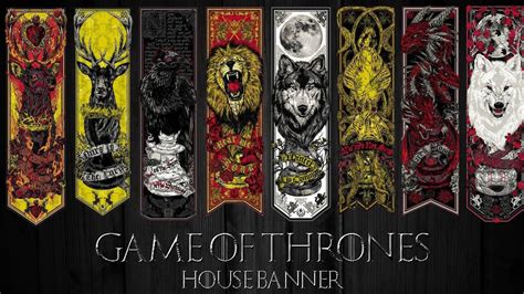 Game Of Thrones House Banner Wallpaper Cool Ui Pinterest Gaming