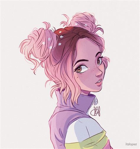 Cotton Candy Space Buns By Itslopez Redbubble