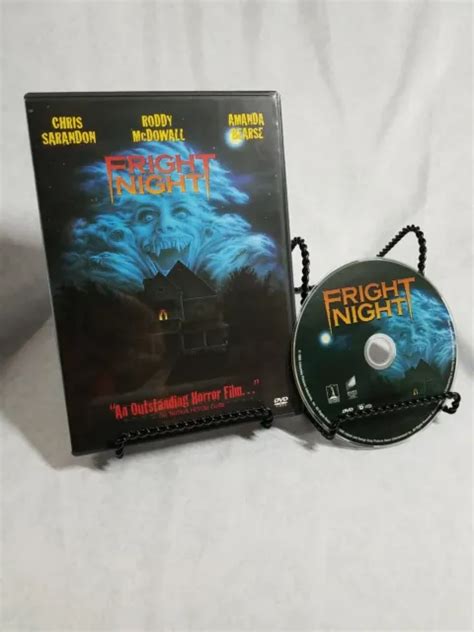 Fright Night Dvd Horror Film Sarandon Mcdowall Bearse Picclick