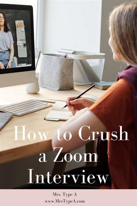 Rosenfeld shared tips on how to look stylish and maximize your zoom real estate during a job interview. How to Crush a Zoom Interview - Mrs Type A | Interview ...