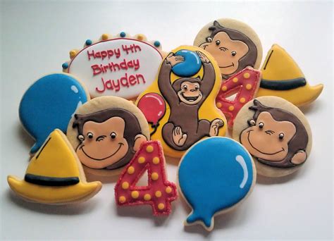 Curious George Custom Cookies By Jill Flickr