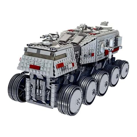 Star Wars Mandalorian Juggernaut A6 Moc 0261 Clone Turbo Tank Ucs