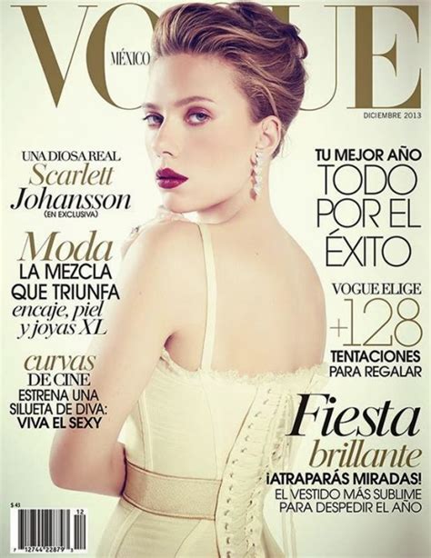 Scarlett Johansson Vogue Magezine Mexico December 2013 Celebmafia