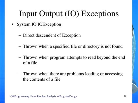 Debugging And Handling Exceptions Ppt Download