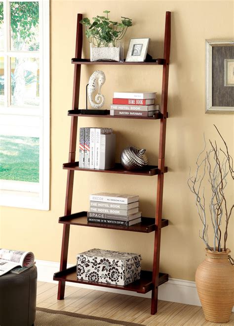 Bookshelf Decorating Ideas Decor Around The World Leaning Bookcase