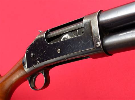 Winchester Original Model 1897 Riot Gunsolid Frame 20 Barrel Cyl
