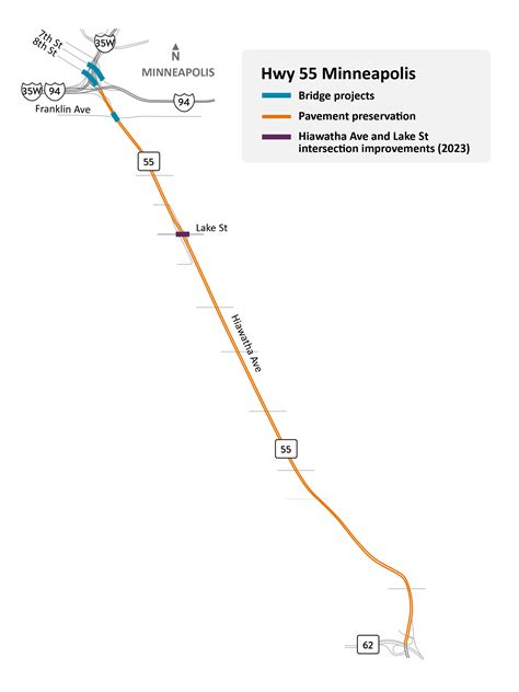 Hwy 55 In Minneapolis Project Mndot