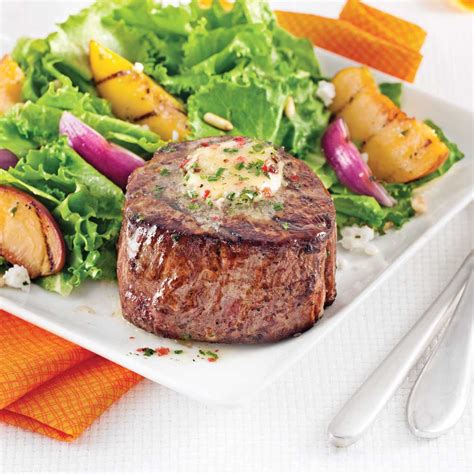 Filets mignons au beurre parfumé