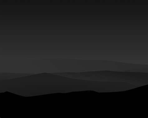 2000x1599 Dark Minimal Mountains At Night 2000x1599 Resolution