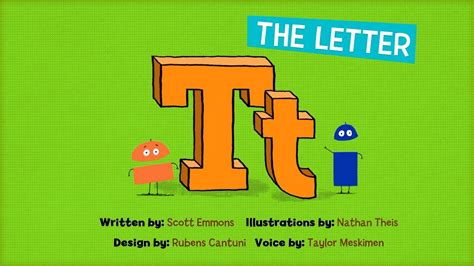 The Letter T Read Along Storybots Youtube