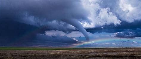 Storm Chaser Captures Rainbow Alongside Tornado In Colorado Abc News