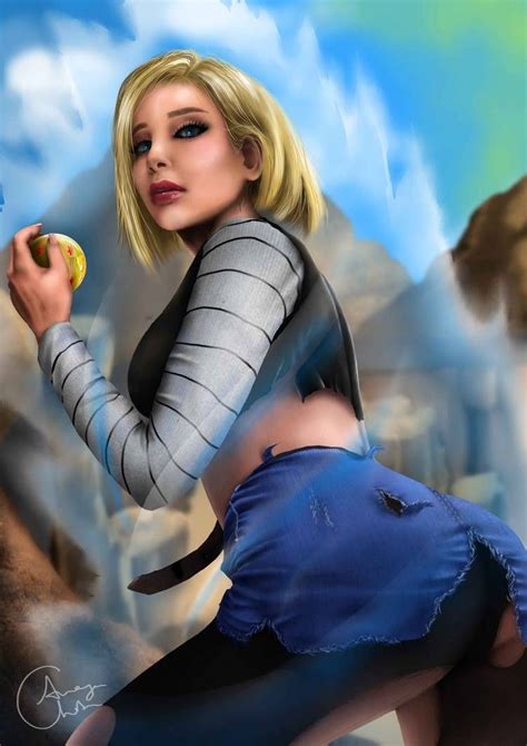 Android 18 Worn Out Version By Anany Suketchi On DeviantArt Android