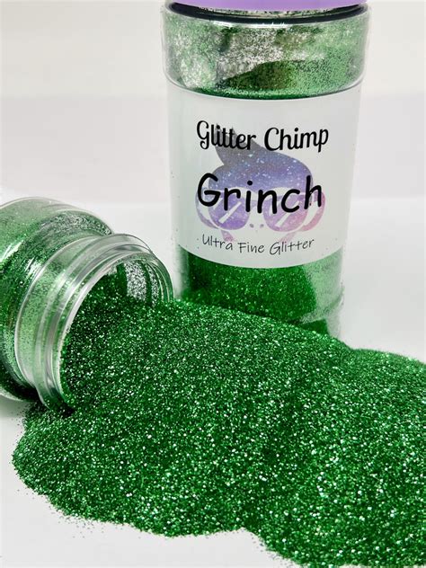 Grinch Ultra Fine Glitter Glitter Chimp