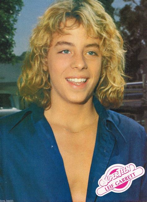 Lovehealth Leif Garrett Parker Stevenson 11 X 8 Magazine